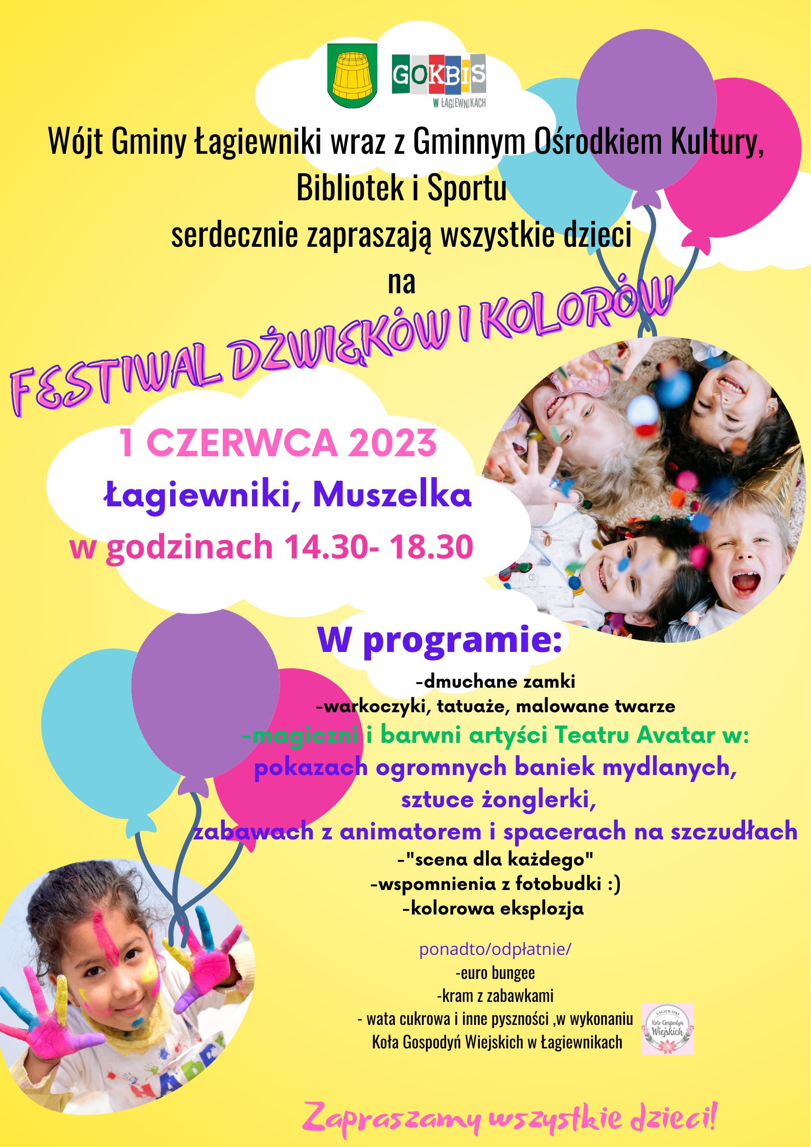 Zapraszamy na Festiwal Dźwięków i Kolorów 