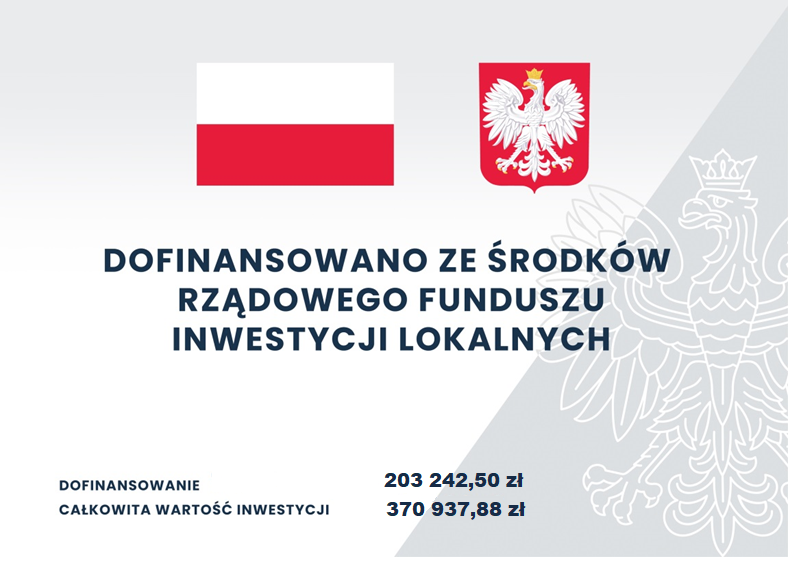 Rządowy Fundusz Inwestycji Lokalnych Radzików